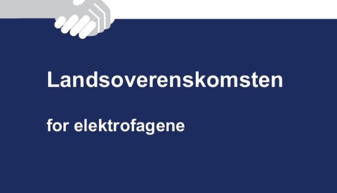 Landsoverenskomsten for Elektrofag 2024-2026